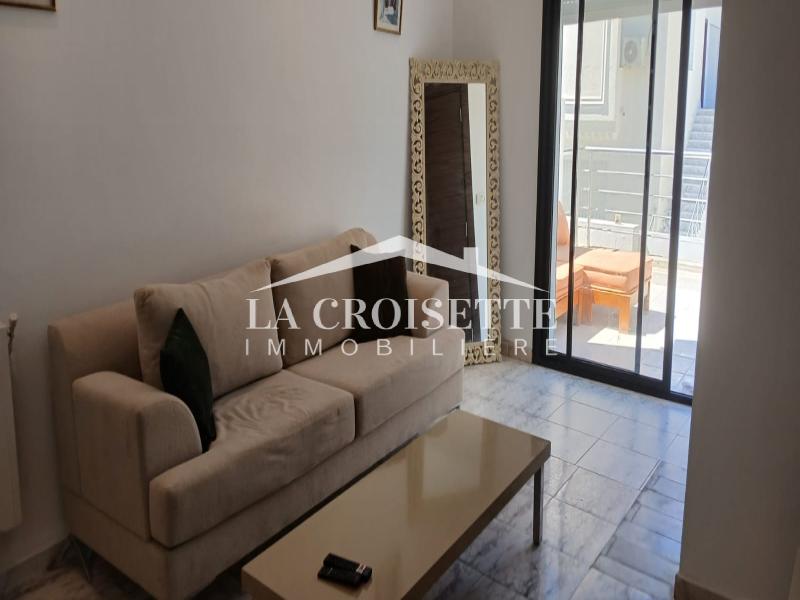Appartement meublé S+1 vue sur mer à La Marsa 
